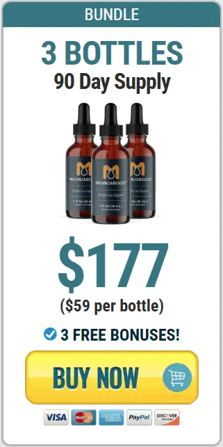 Mounjaboost 3  bottle